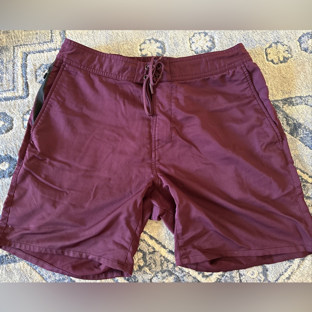 Ten Thousand Foundation Liner-less 7” Maroon Medium Shorts